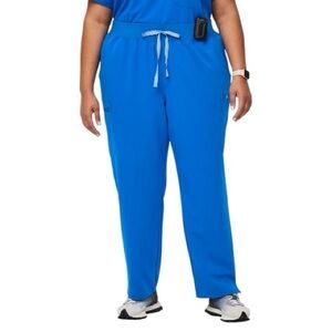 FIGS Scrub Pants Women's XXL Royal Blue Yola Skinny High Waisted *Old Waistband*